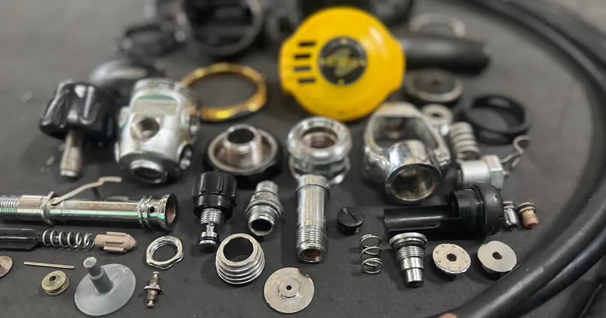 Scuba equipment technician course